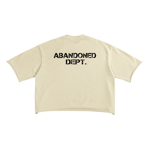 French Terry Raw Edge T-Shirt