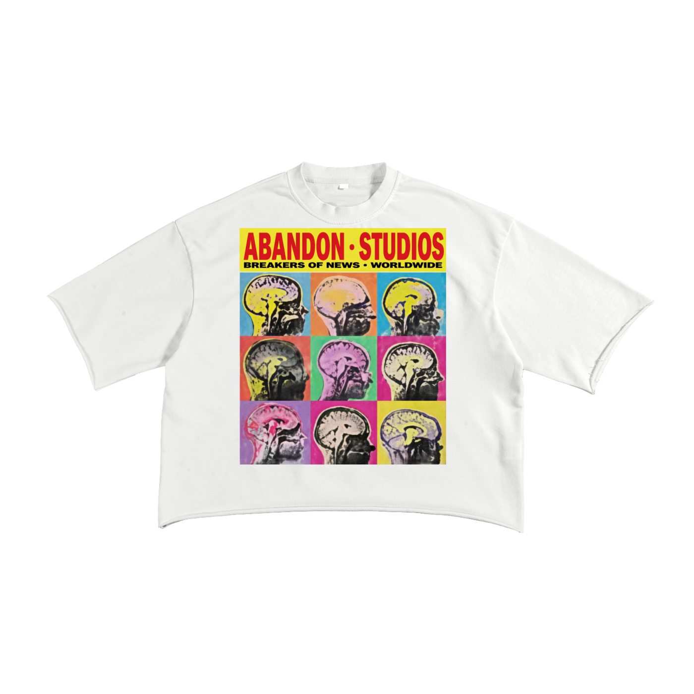 French Terry Raw Edge T-Shirt