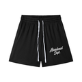 Mesh Drawstring Shorts