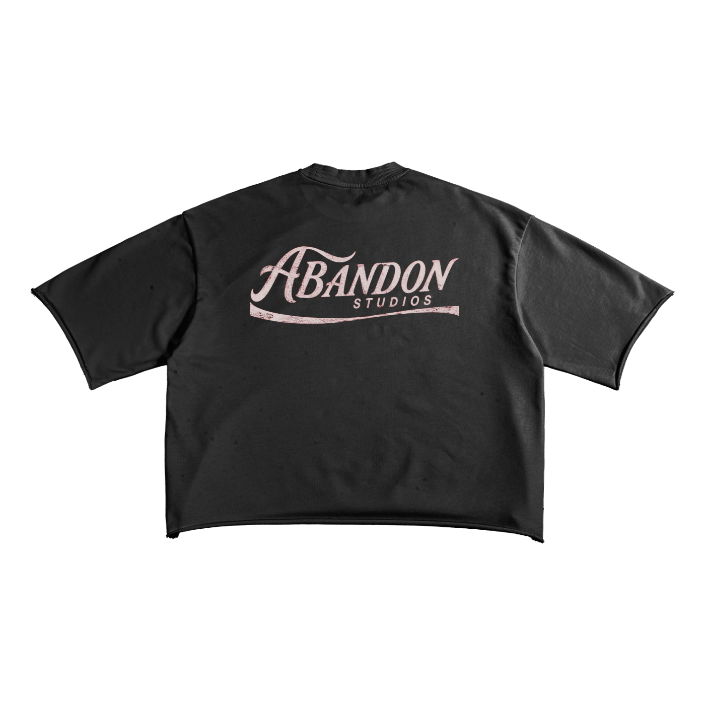 French Terry Raw Edge T-Shirt